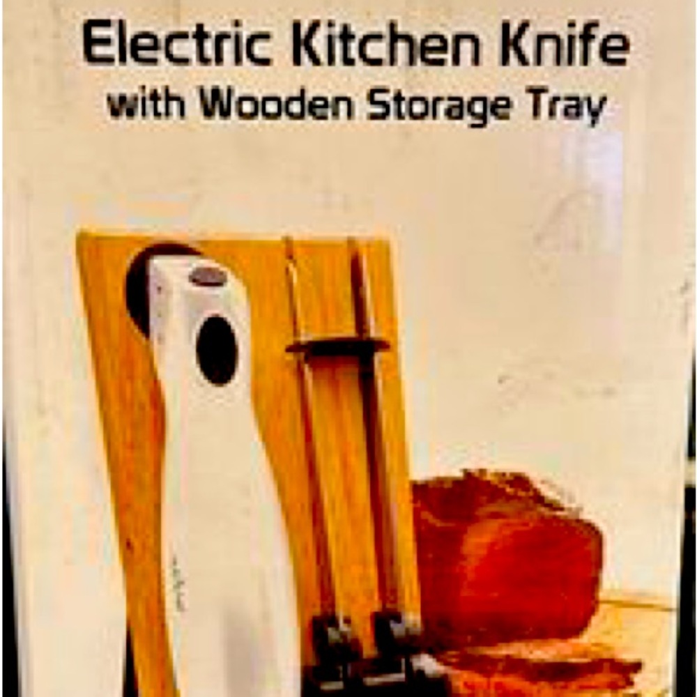 Electric knife. New never used. Still in the box! Just in time for the holiday’s